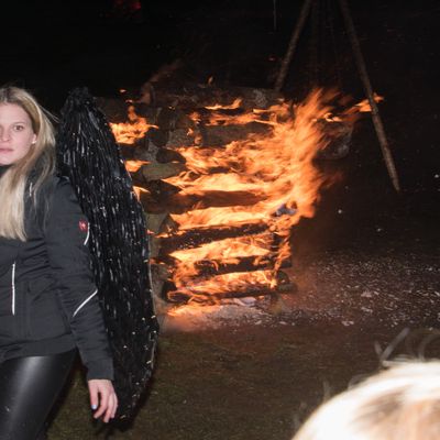 Perchtenlauf am Christbaumhof Eder – Bild 17 von 20