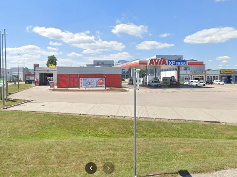 Christbaumverkauf bei der AVIA XPress Tankstelle im Gewerbepark Krems